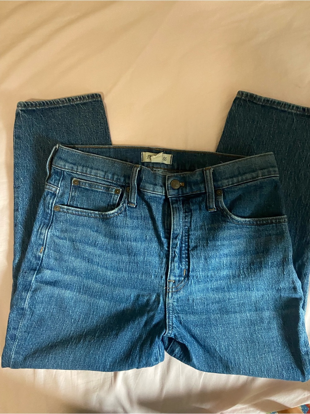 Madewell Classic Straight Jeans